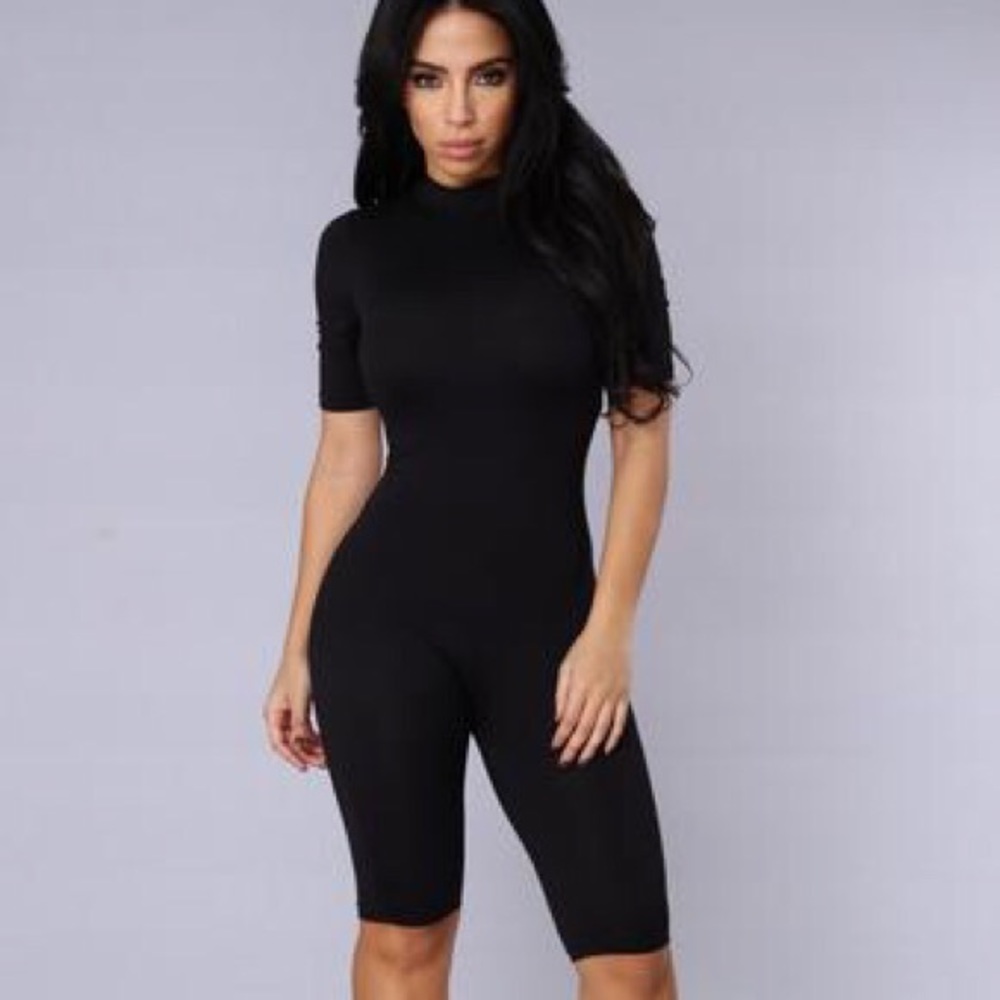 Fashion Nova black jumpsuit